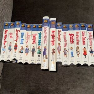 Classic Shirley Temple VHS Collection – White Cassette Cases